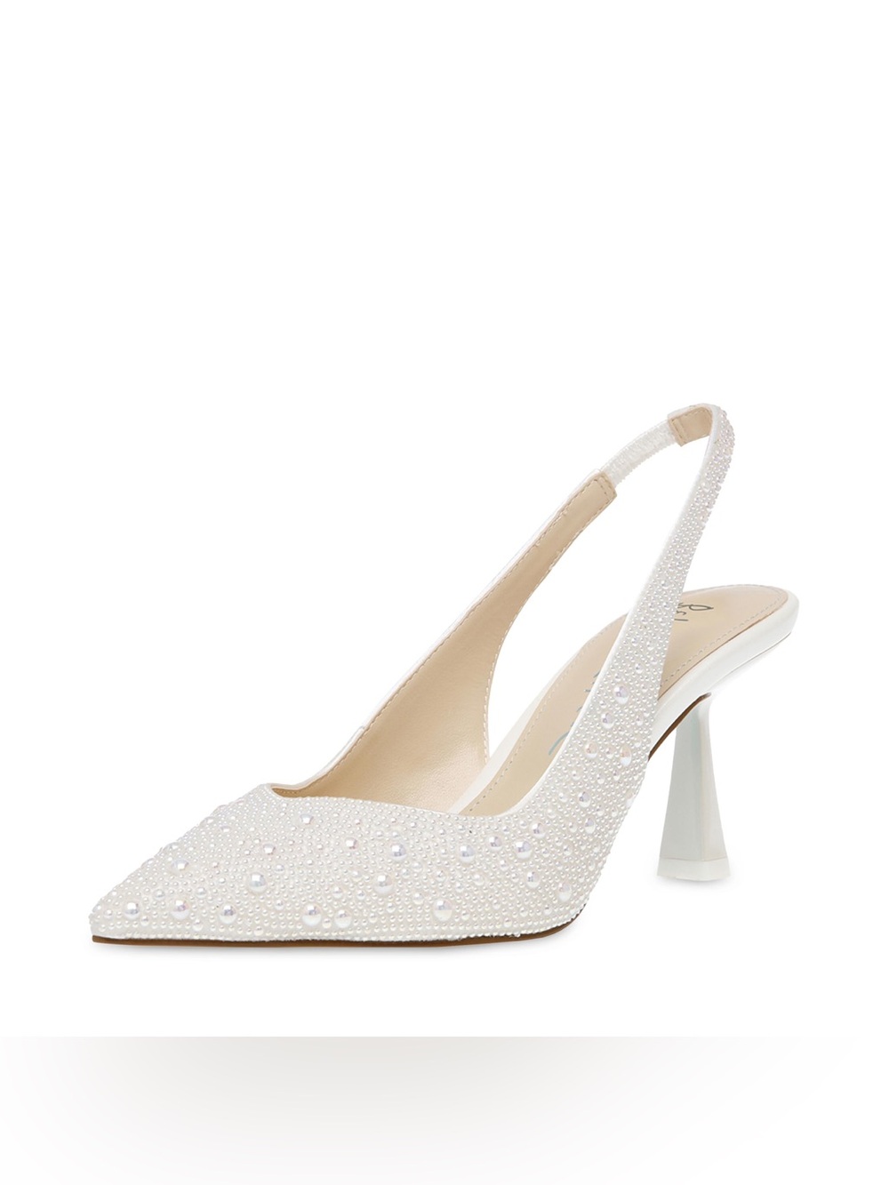 Betsey Johnson Women's Clark Pump, Ivory, 10